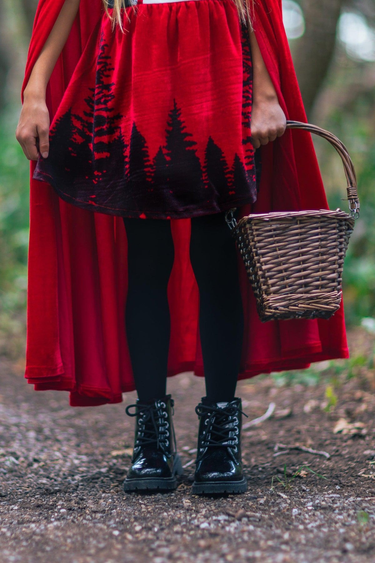 Red Riding Hood Costume - Sparkle in Pink