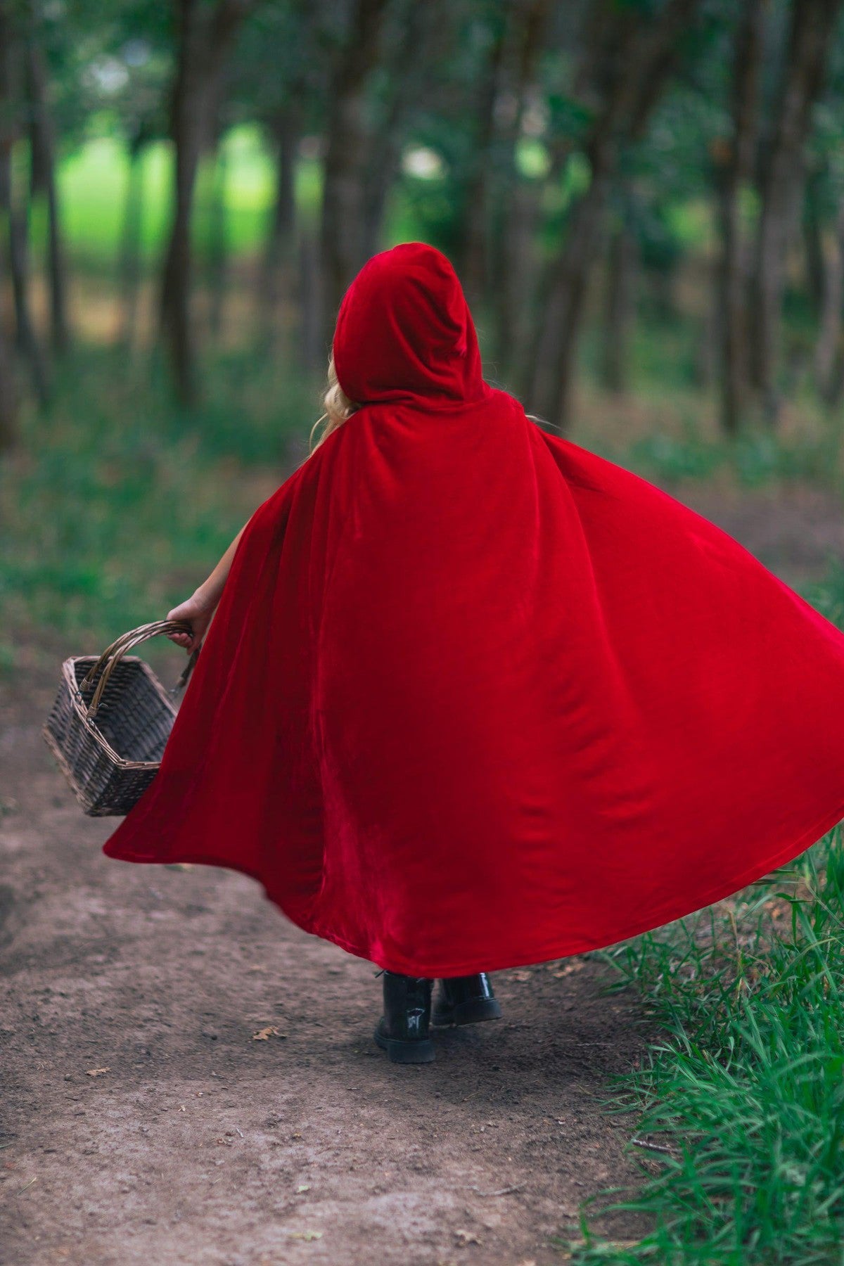 Red Riding Hood Costume - Sparkle in Pink