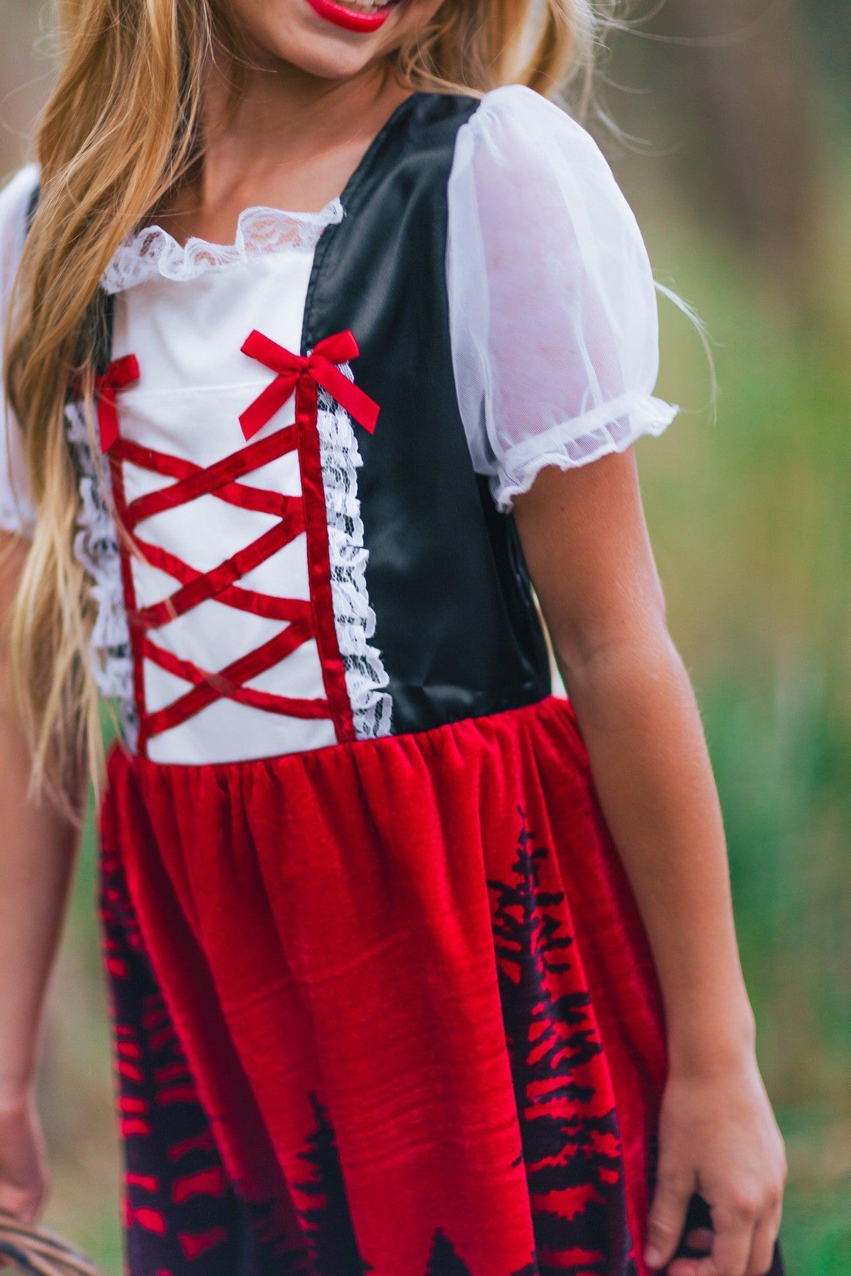 Red Riding Hood Costume - Sparkle in Pink