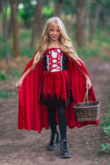 Red Riding Hood Costume - Sparkle in Pink