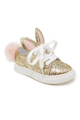 Bunny Sneakers - Sparkle in Pink
