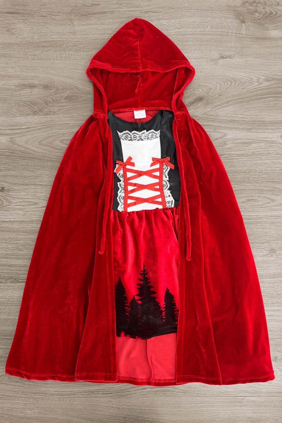 Red Riding Hood Costume - Sparkle in Pink