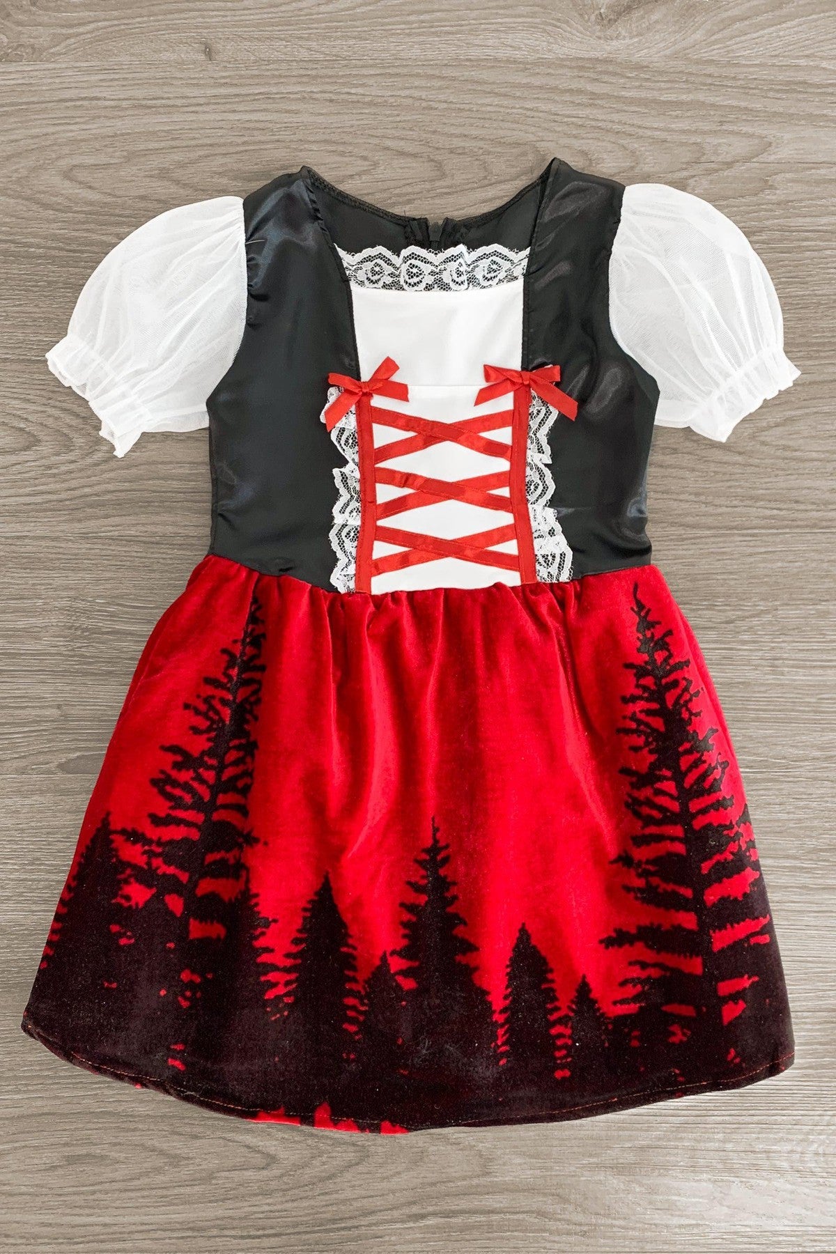 Red Riding Hood Costume - Sparkle in Pink