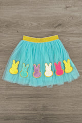 "Eggstra Sassy" Chenille Patch Tutu Skirt Set