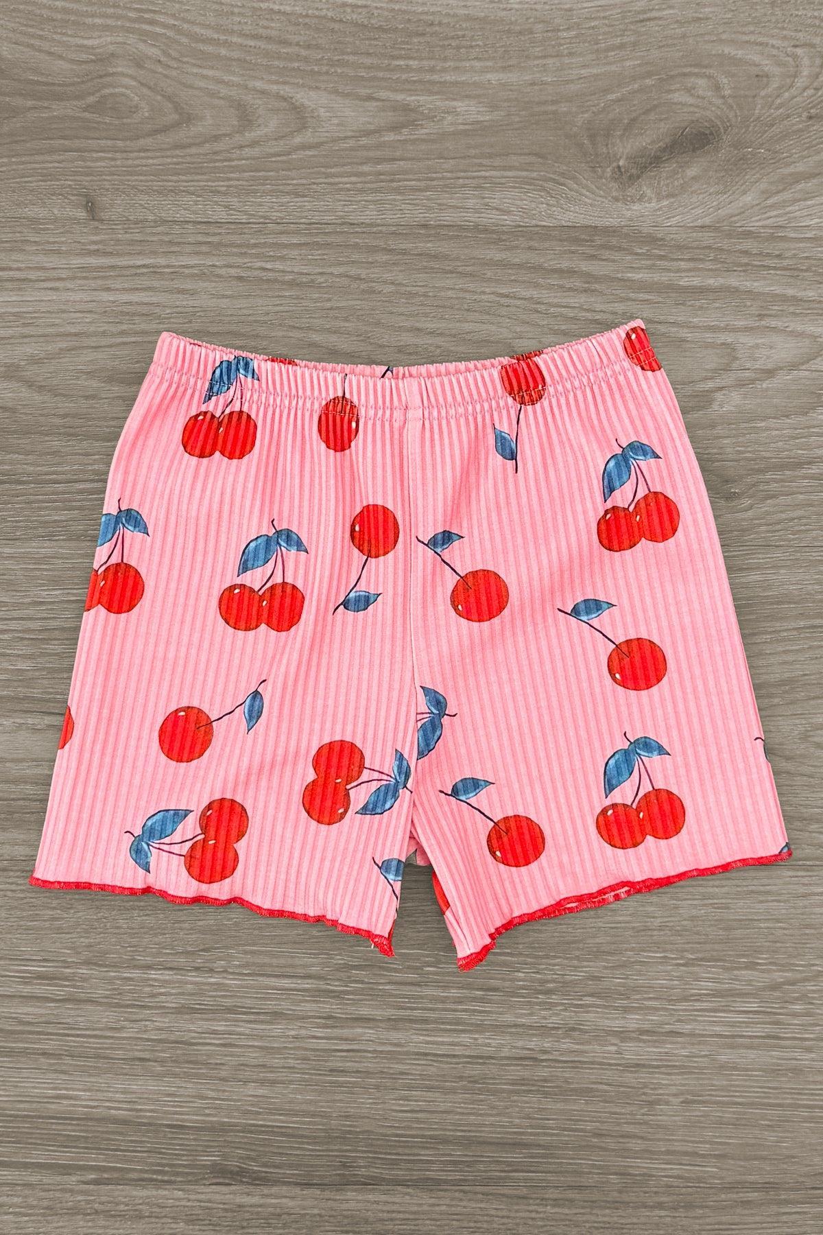 Pink Cherry Short Set