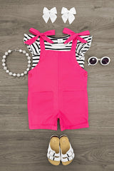 Stripe Romper Set