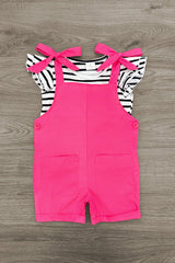 Stripe Romper Set