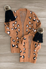 Mom & Me - Cozy Cheetah Cardigan - Many Colors! - Sparkle in Pink