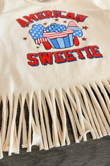 "American Sweetie" Bell Bottom Set - Sparkle in Pink