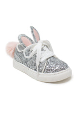 Bunny Sneakers - Sparkle in Pink