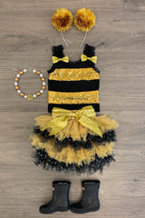 Bumble Bee Costume Set - Sparkle in Pink