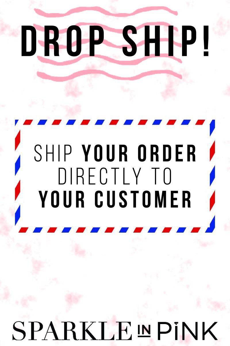 Drop Ship My Order - Sparkle in Pink