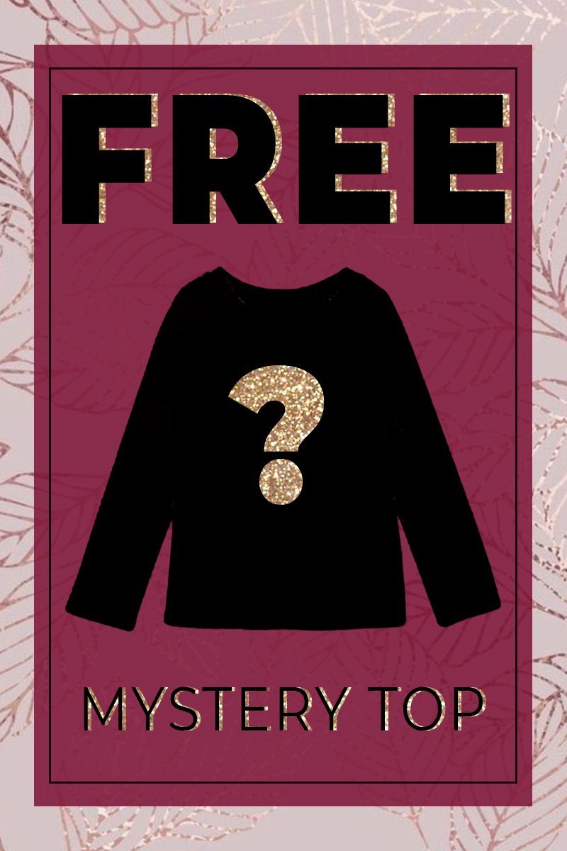 Free Mystery Top | Labor Day Sale - Sparkle in Pink