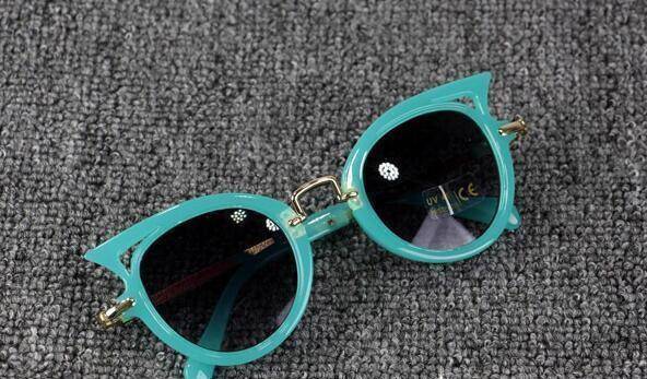 Girls Cat Eye Sunnies - Many Colors! - Sparkle in Pink