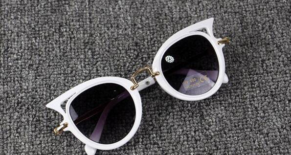 Girls Cat Eye Sunnies - Many Colors! - Sparkle in Pink