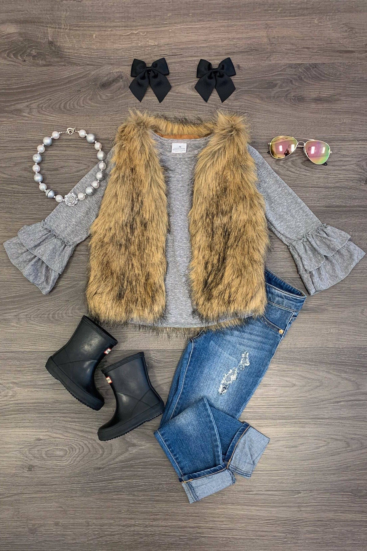 Heather Bell Sleeve Tops - Many Colors - Sparkle in Pink
