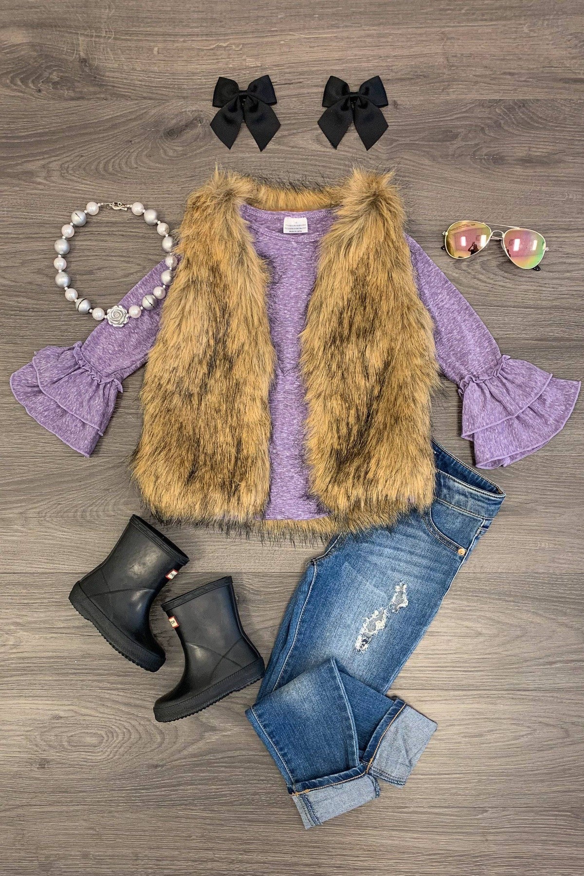 Heather Bell Sleeve Tops - Many Colors - Sparkle in Pink