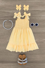 Pastel Tie Shoulder Dress - MANY COLORS! - Sparkle in Pink