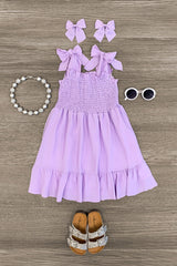 Pastel Tie Shoulder Dress