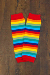 Rainbow Legwarmers - Sparkle in Pink